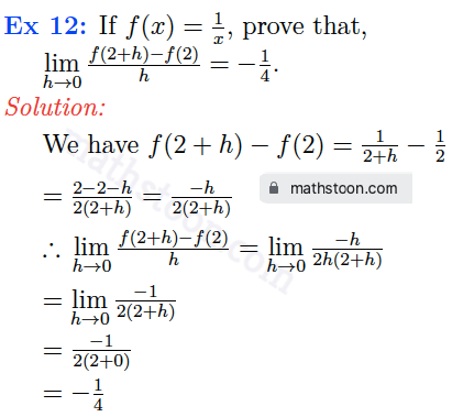 sn dey-11-limits-solution-vsatq-Ex 12