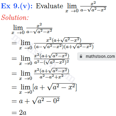 sndey-11-limits-solution-vsatq-Ex 9.(v)