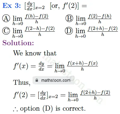 sn dey-11-differentiation-solution-mctq-question 3